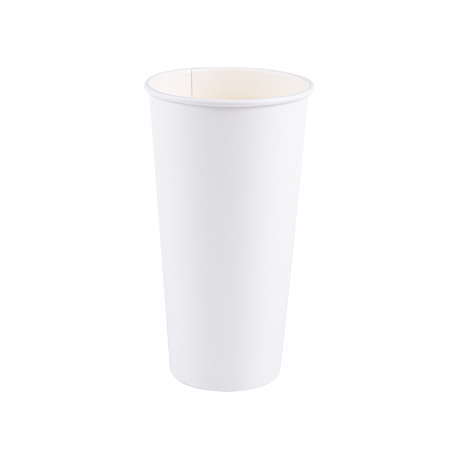 16oz (500 ml) PLA biologisch afbreekbare enkelwandige papieren beker