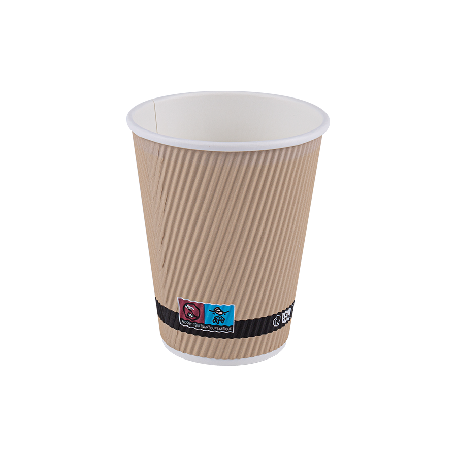 4oz rimpel muur papier beker