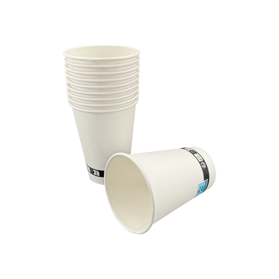 7,5 oz enkelwandige witte wegwerp papieren bekers